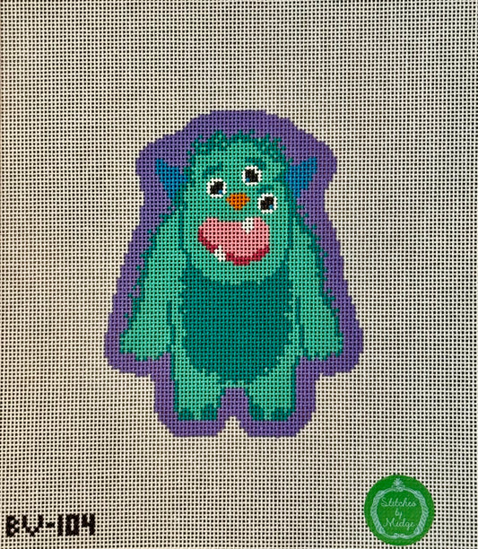 Big green guy monster