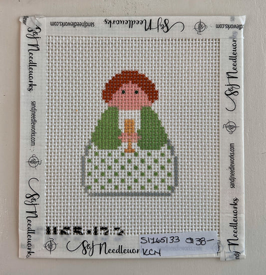 Glass of Champagne Angel