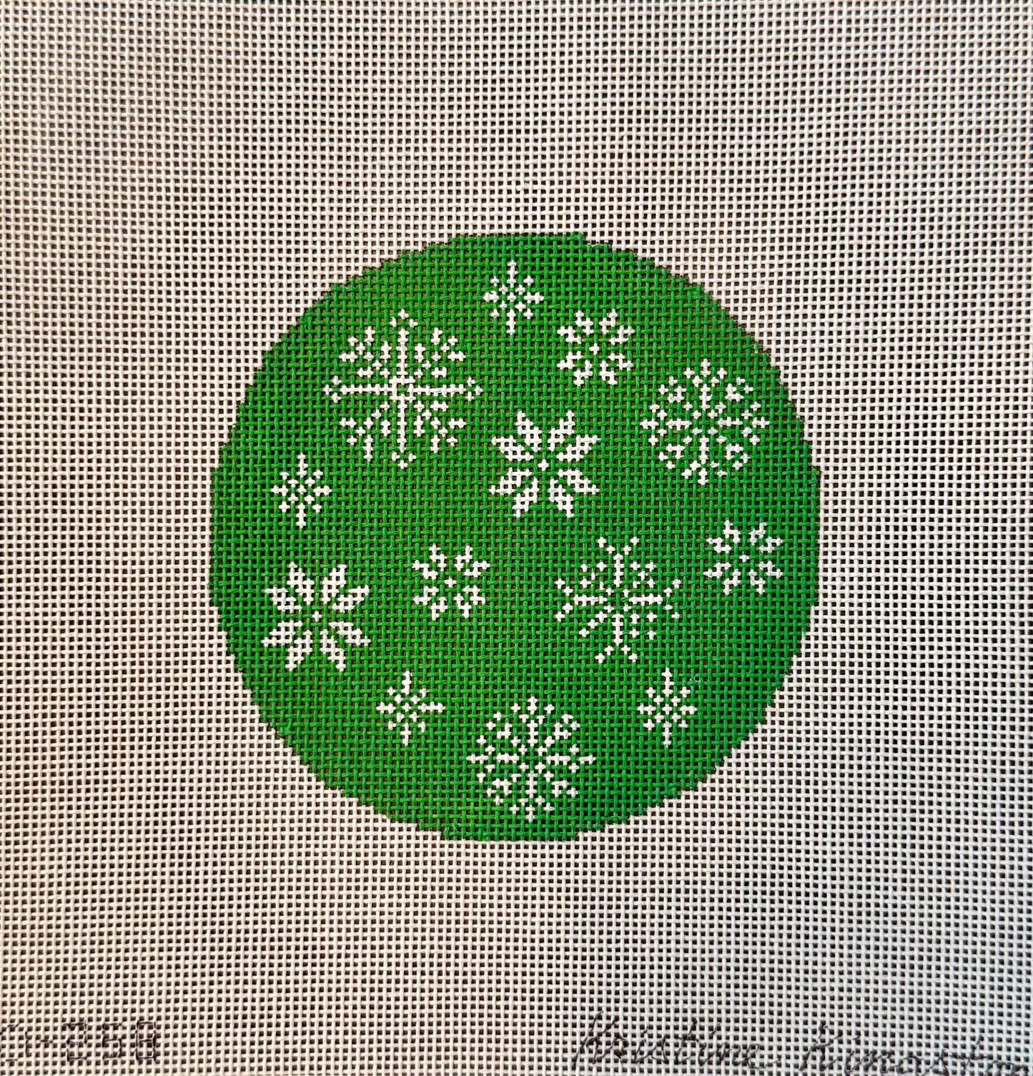 Snowflakes Ornament - Green