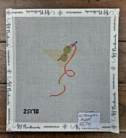 Needlepoint Martini