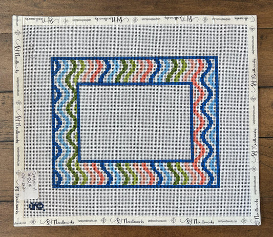 Rainbow Squiggle Frame