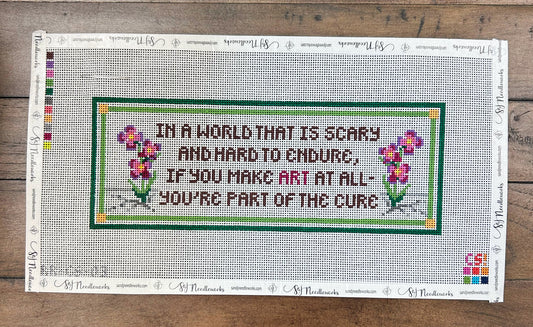 In A World That Is Scary and Hard to Endure .....