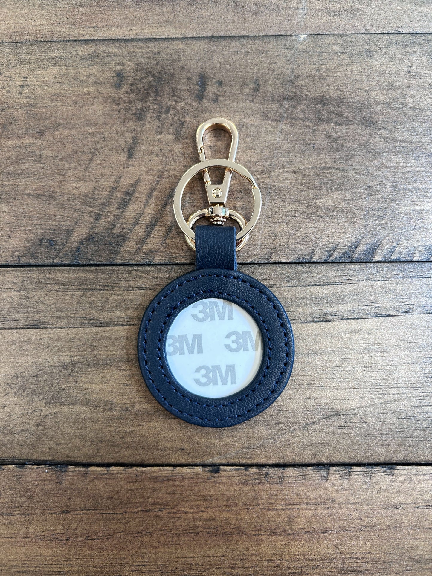 Leather Key Fob - Round