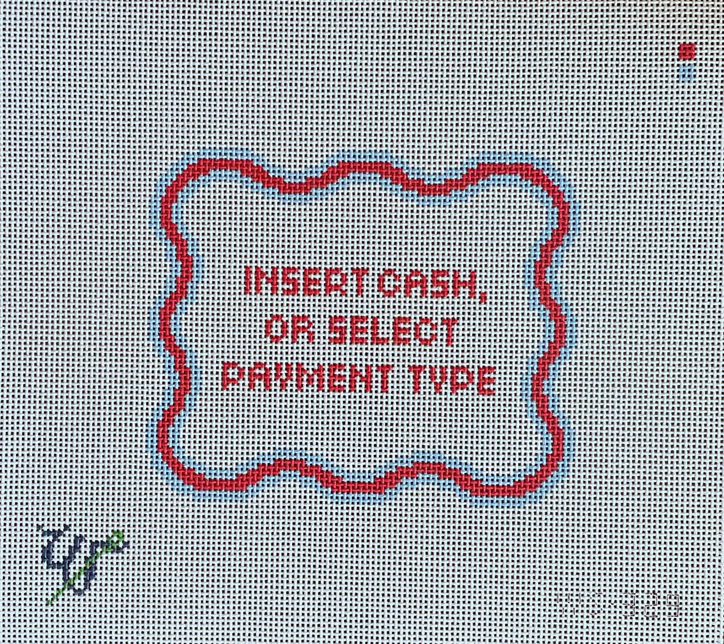 Insert Cash, or Select Payment Type