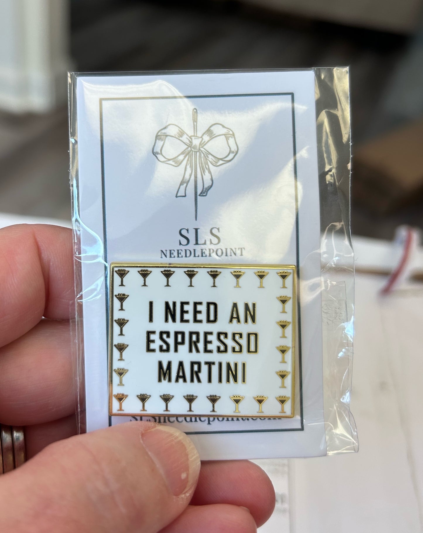 I Need an Espresso Martini Needleminder