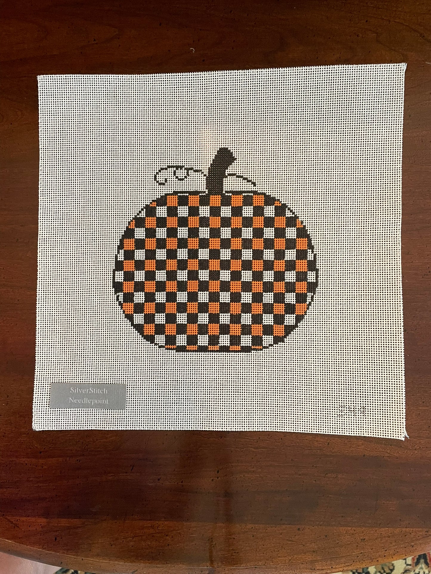 Gingham Pumpkin - Large