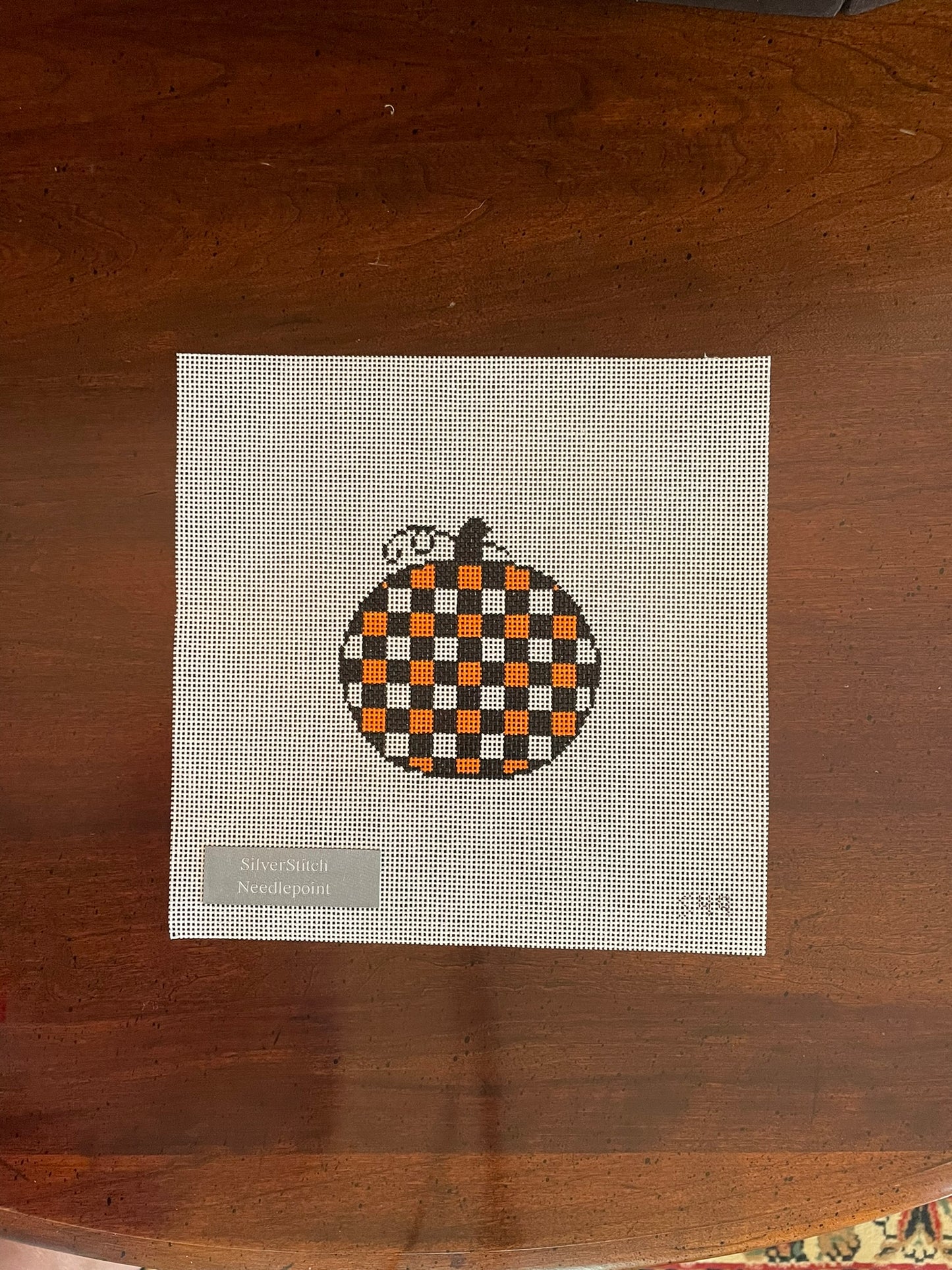 Gingham Pumpkin - Small