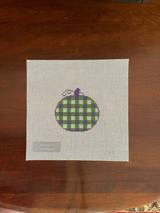 Gingham Pumpkin - Small