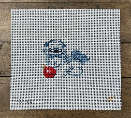 Foo Dog with Ornament