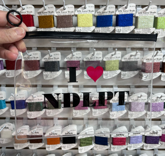 I Heart NDLPT Vinyl Pouch