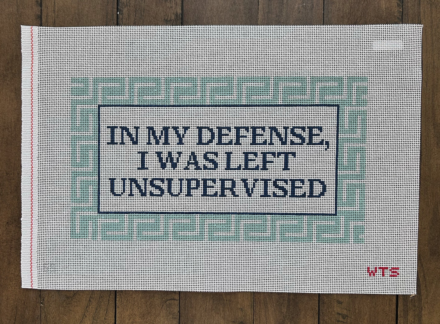 In my defense I was left unsupervised