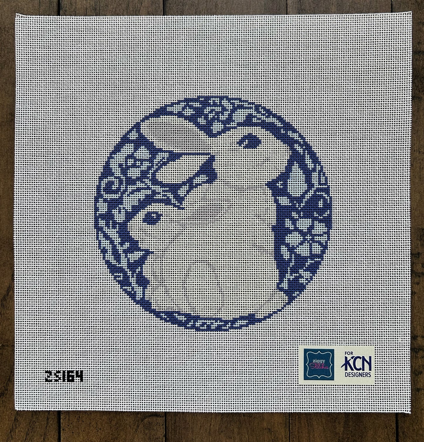 Blue and White Bunnies