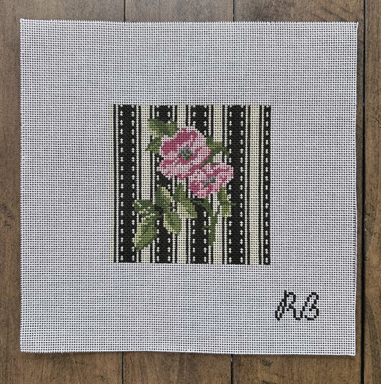 Striped Sweet Briar Rose