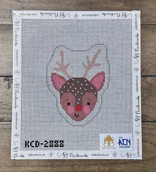 Reindeer Nutcracker Face