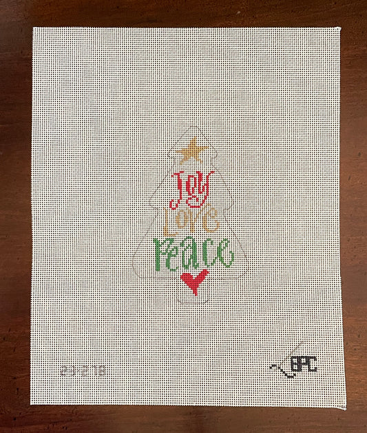 Joy, Love, Peace Tree