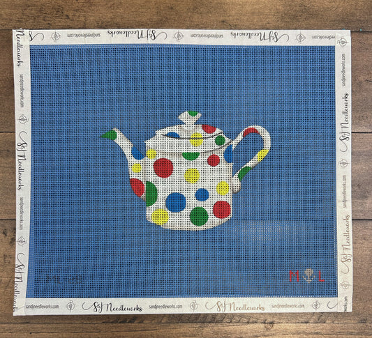 Polka Dot Tea Pot