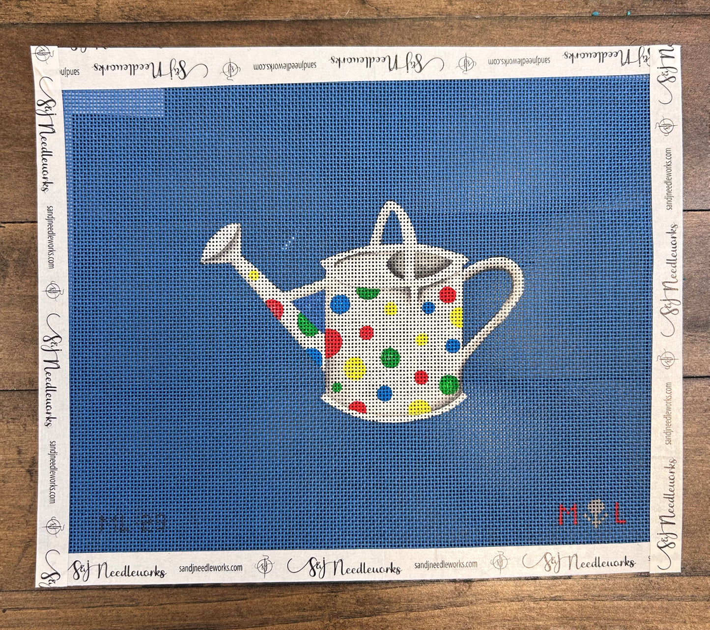 Polka Dot Watering Can