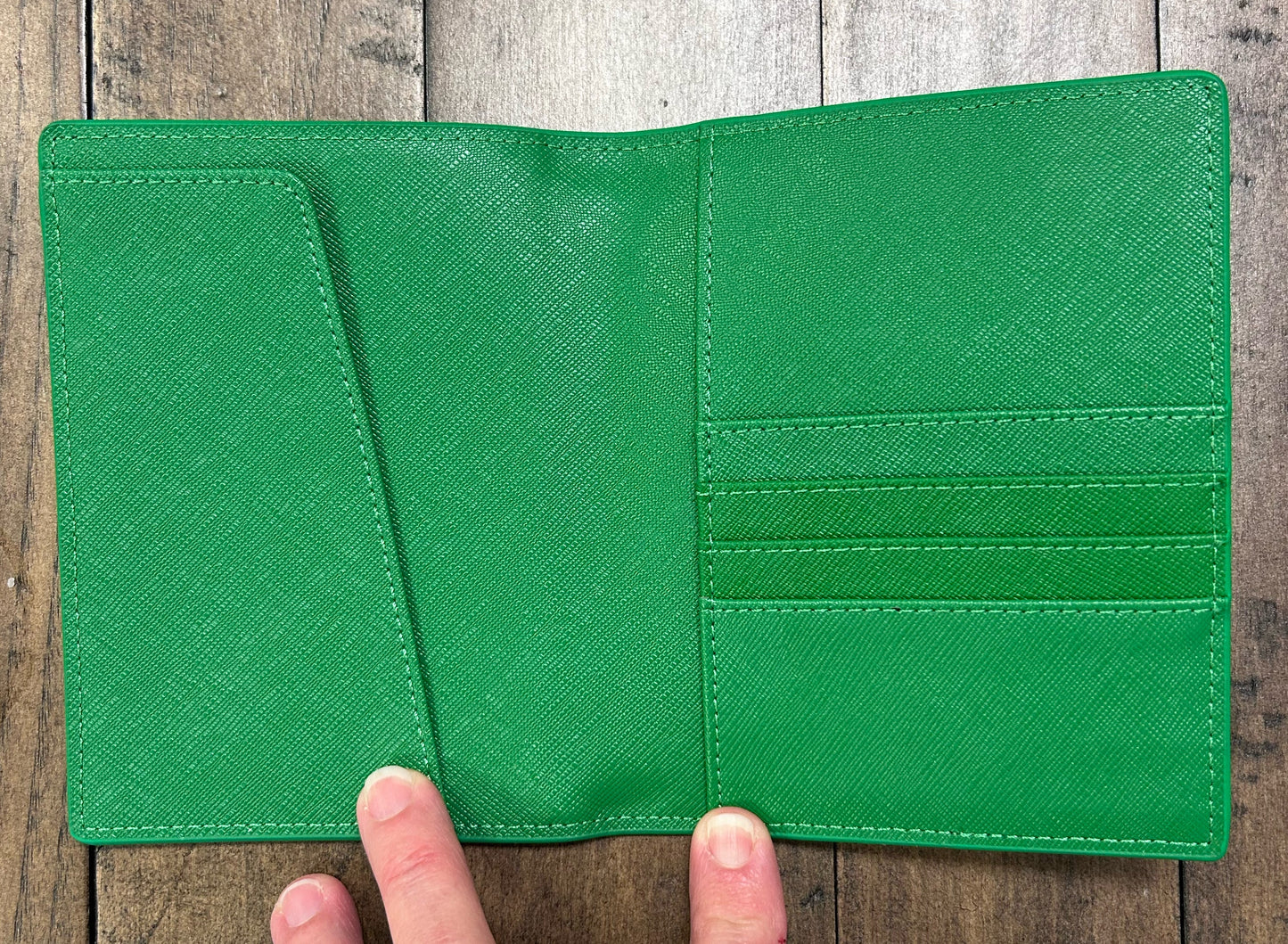 Self-Finishing Passport Cover