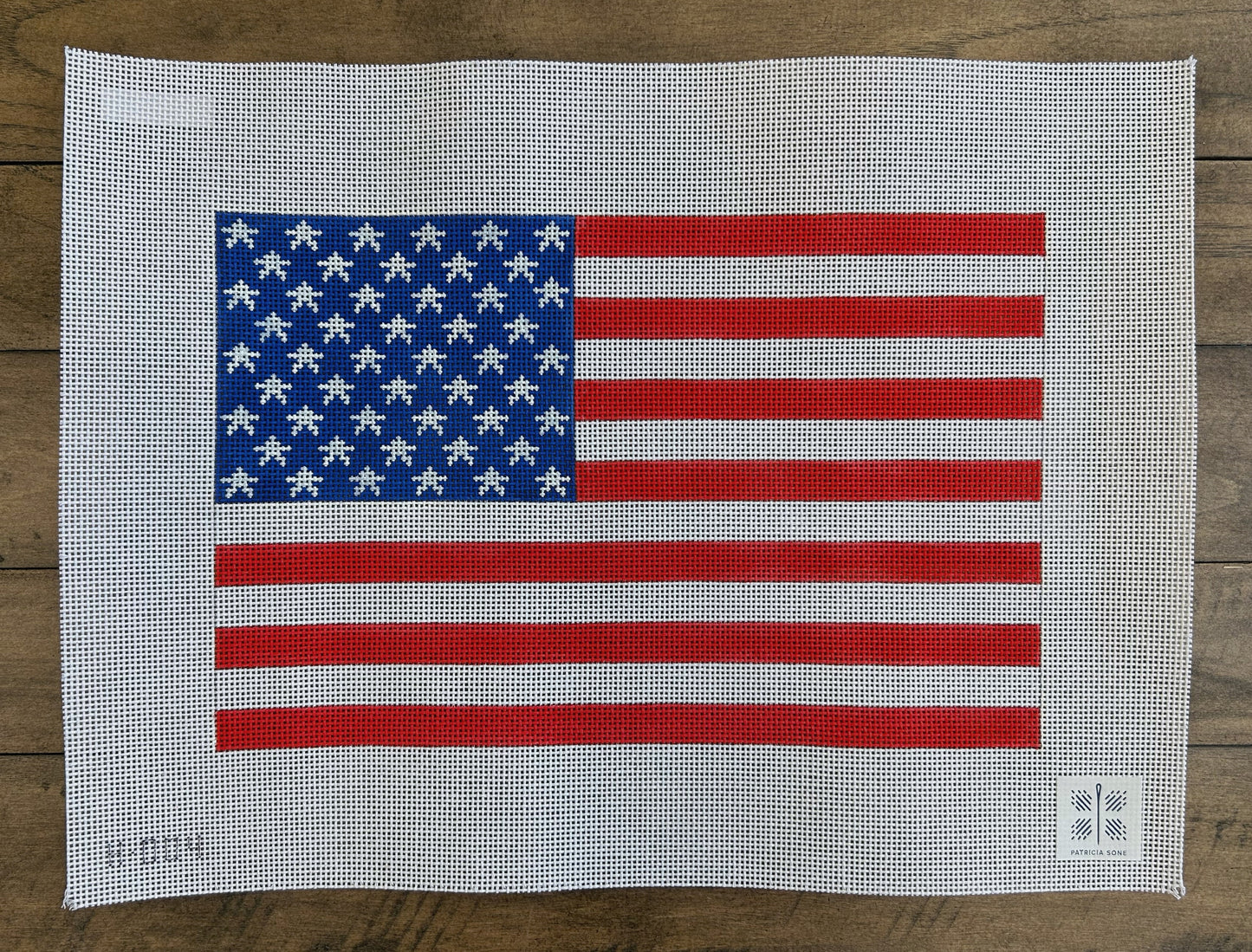 American Flag with Stitch Guide