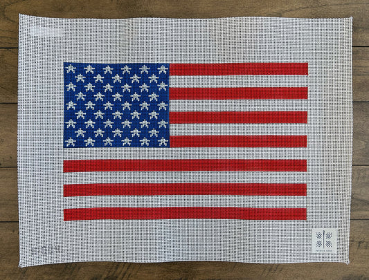 American Flag with Stitch Guide