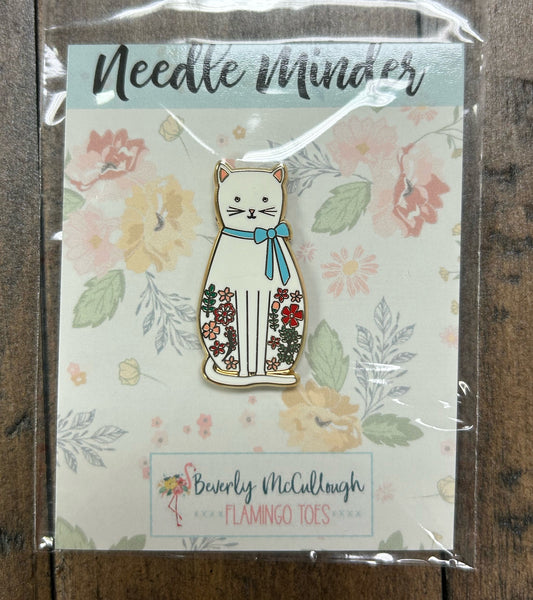 Floral Cat Needleminder