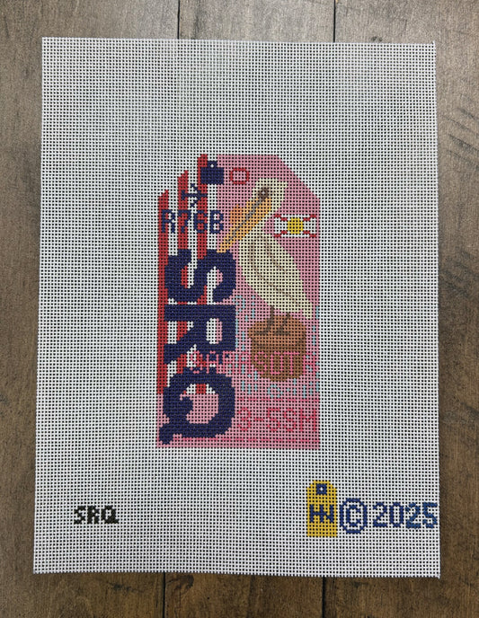 Retro Travel Tag - Sarasota