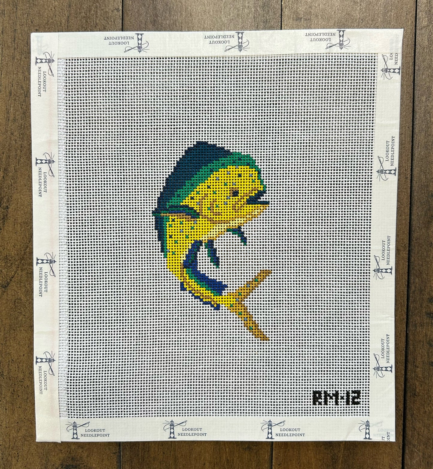Mahi-Mahi - Lookout Needlepoint - Needlepoint Canvas 