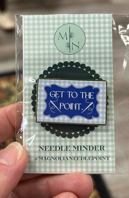 Get To The Point. Needle Minder