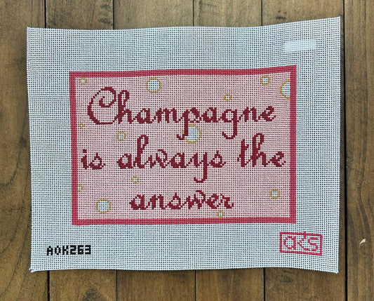 Champagne is Always the Answer