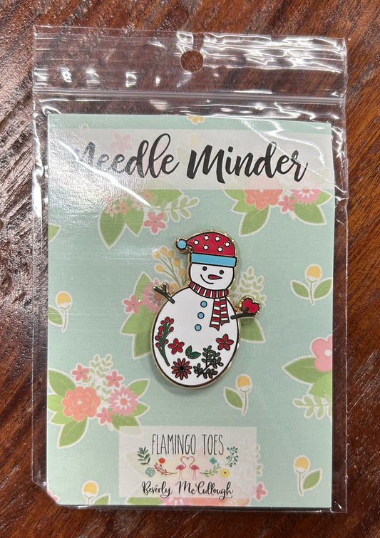Sweet Snowman Needle Minder