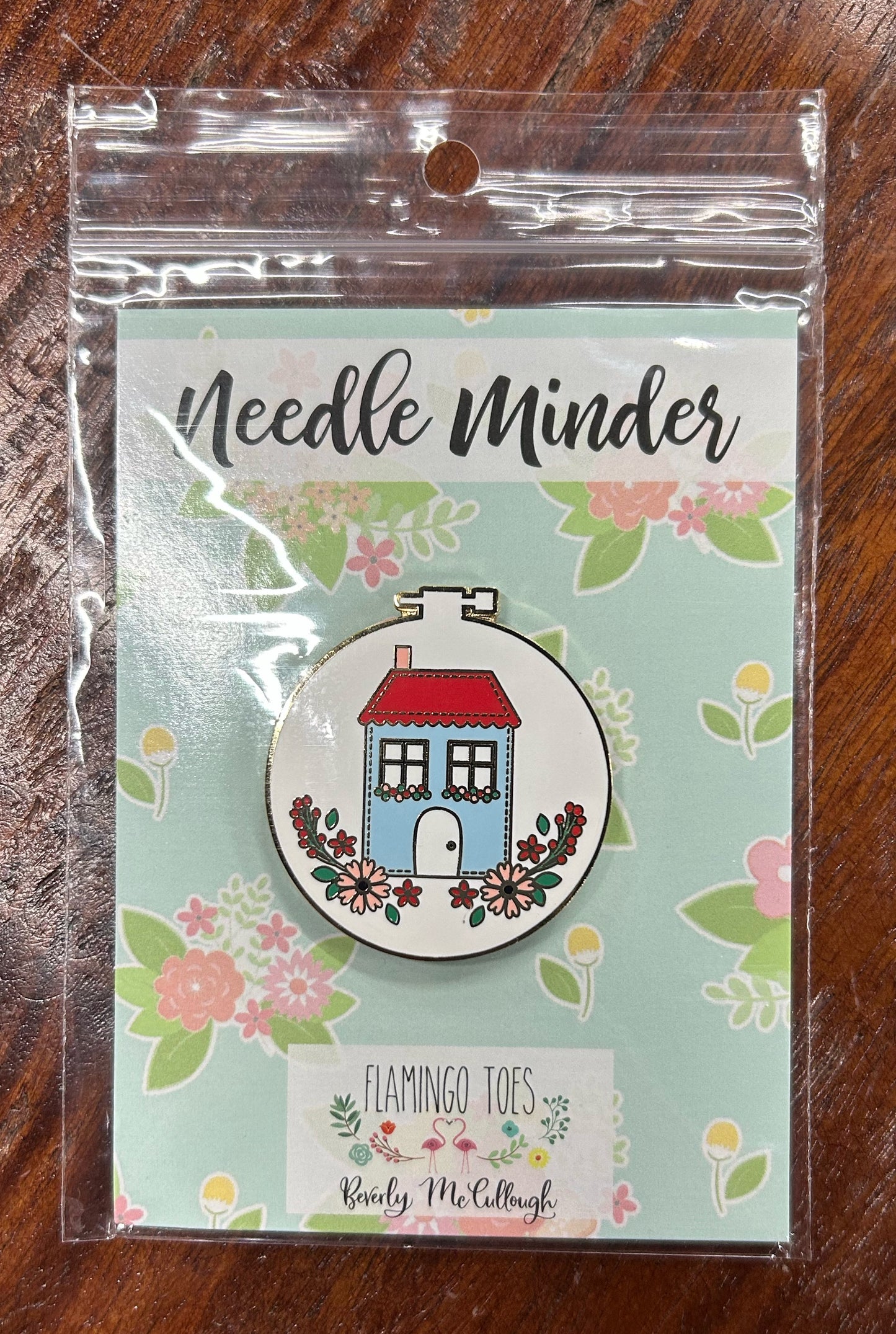 Sweet Home Embroidery Hoop Needle Minder