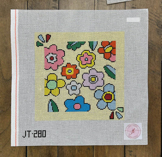 Petals - Judy Tasch - Needlepoint Canvas 