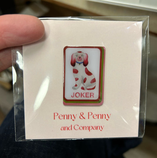 Joker Mahjong Tile Needleminder