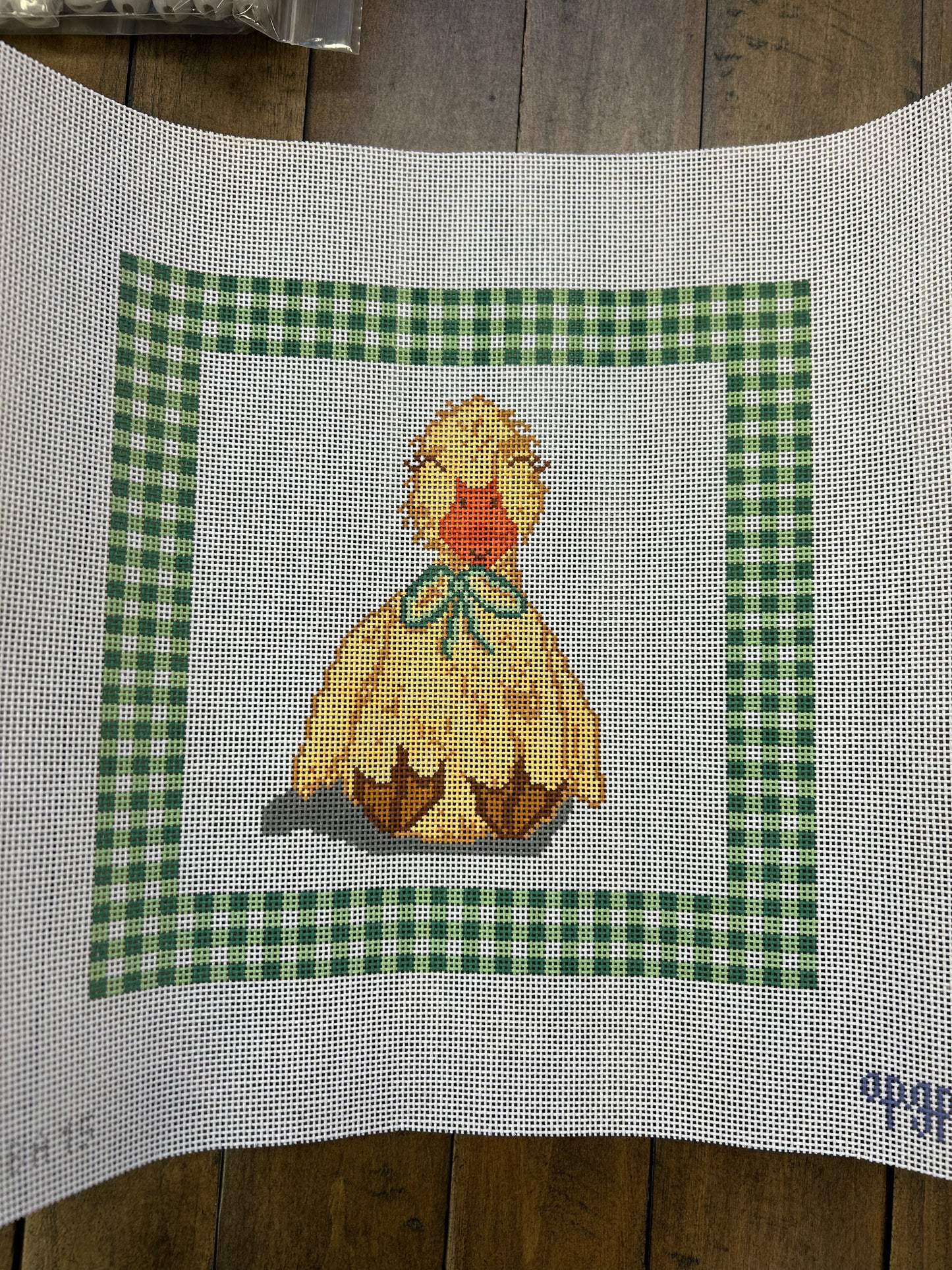 Ducky Love - Melissa Loves Needlepoint - Needlepoint Canvas 18 mesh