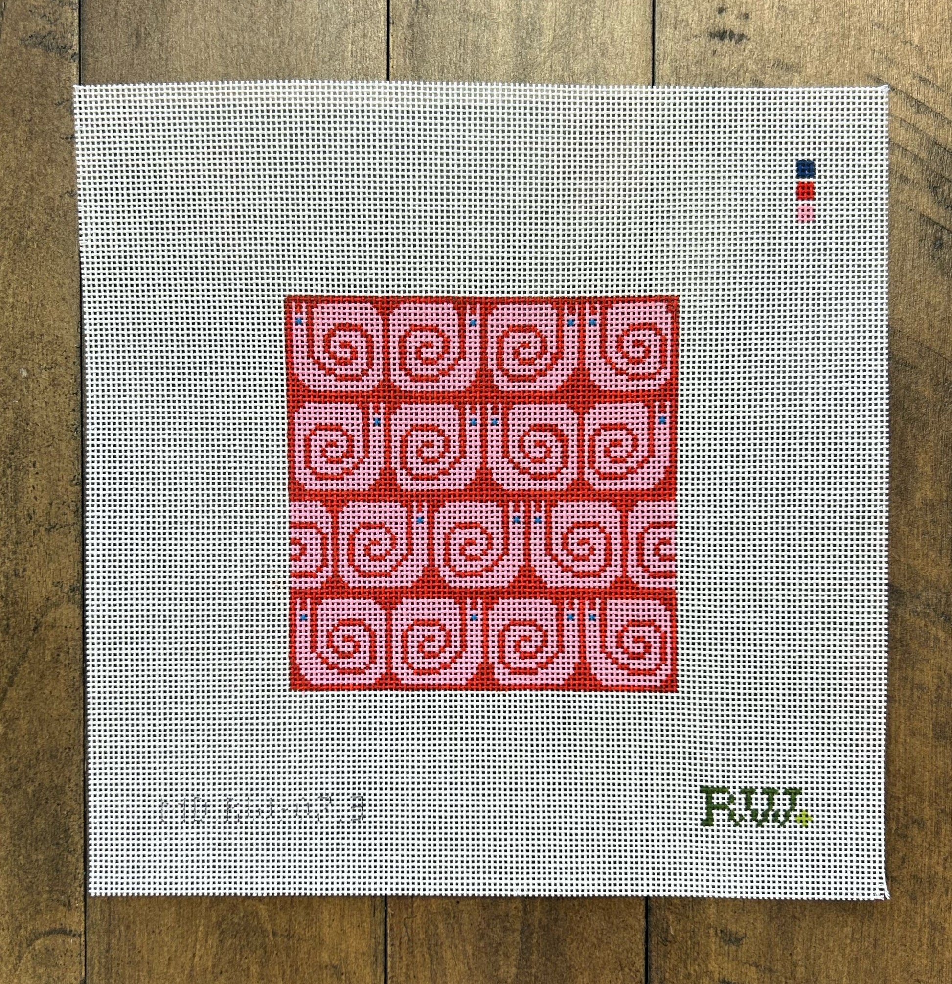 Small Snails - Mopsey Designs - Needlepoint Canvas 18 mesh
