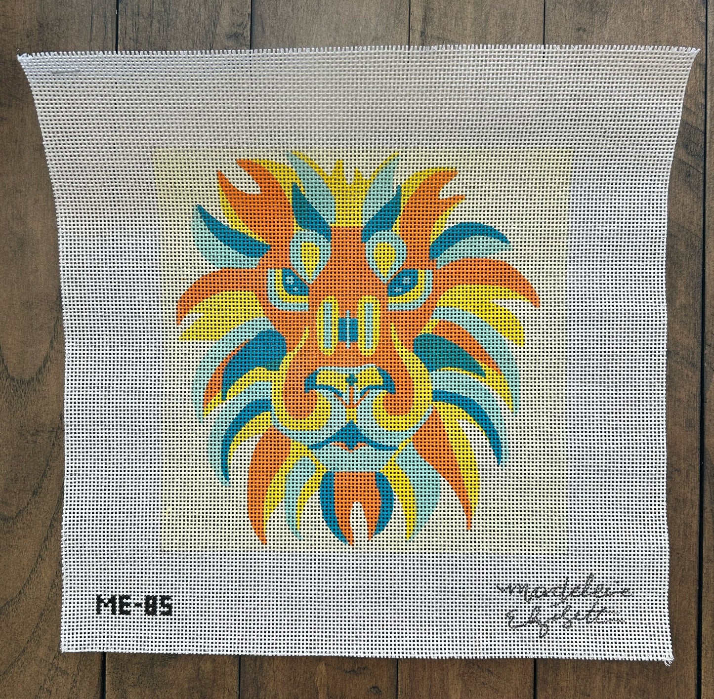 Color Block Lion