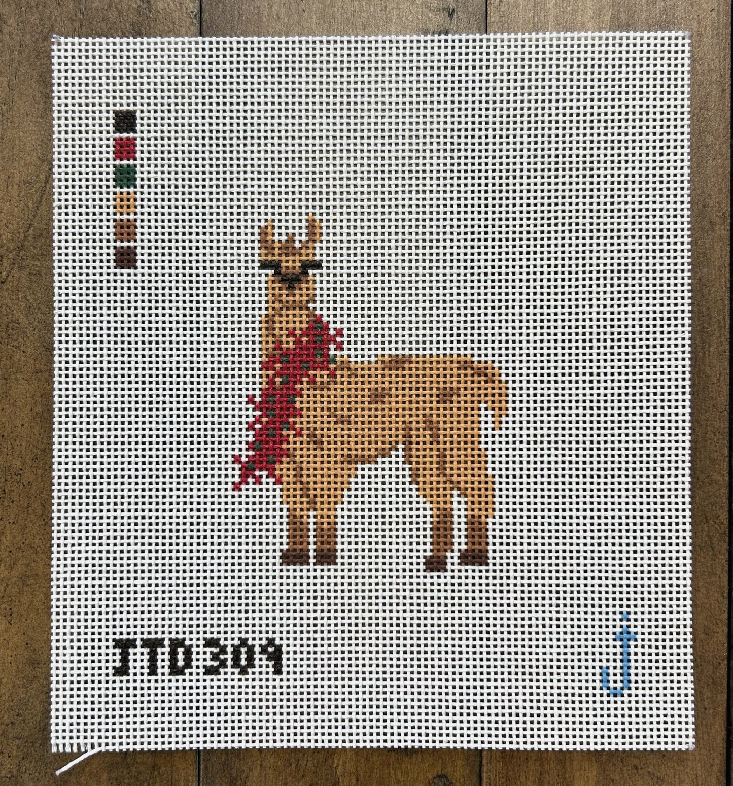 St Clare - Needlepoint Saint Canvas