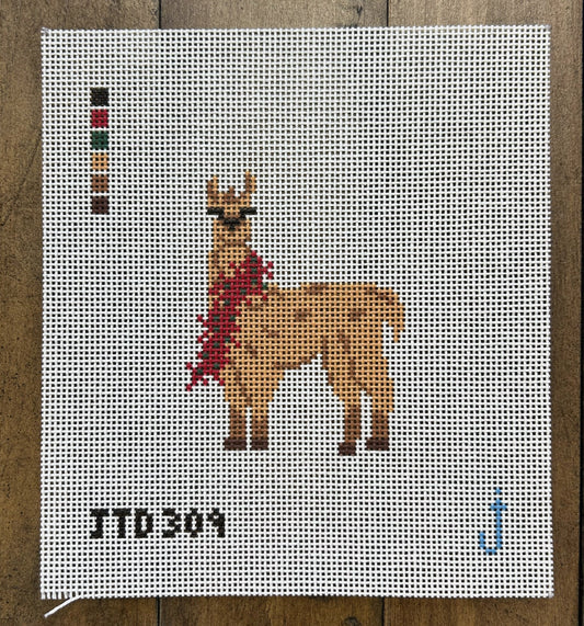St Clare - Needlepoint Saint Canvas