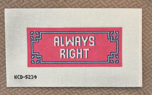 Always Right