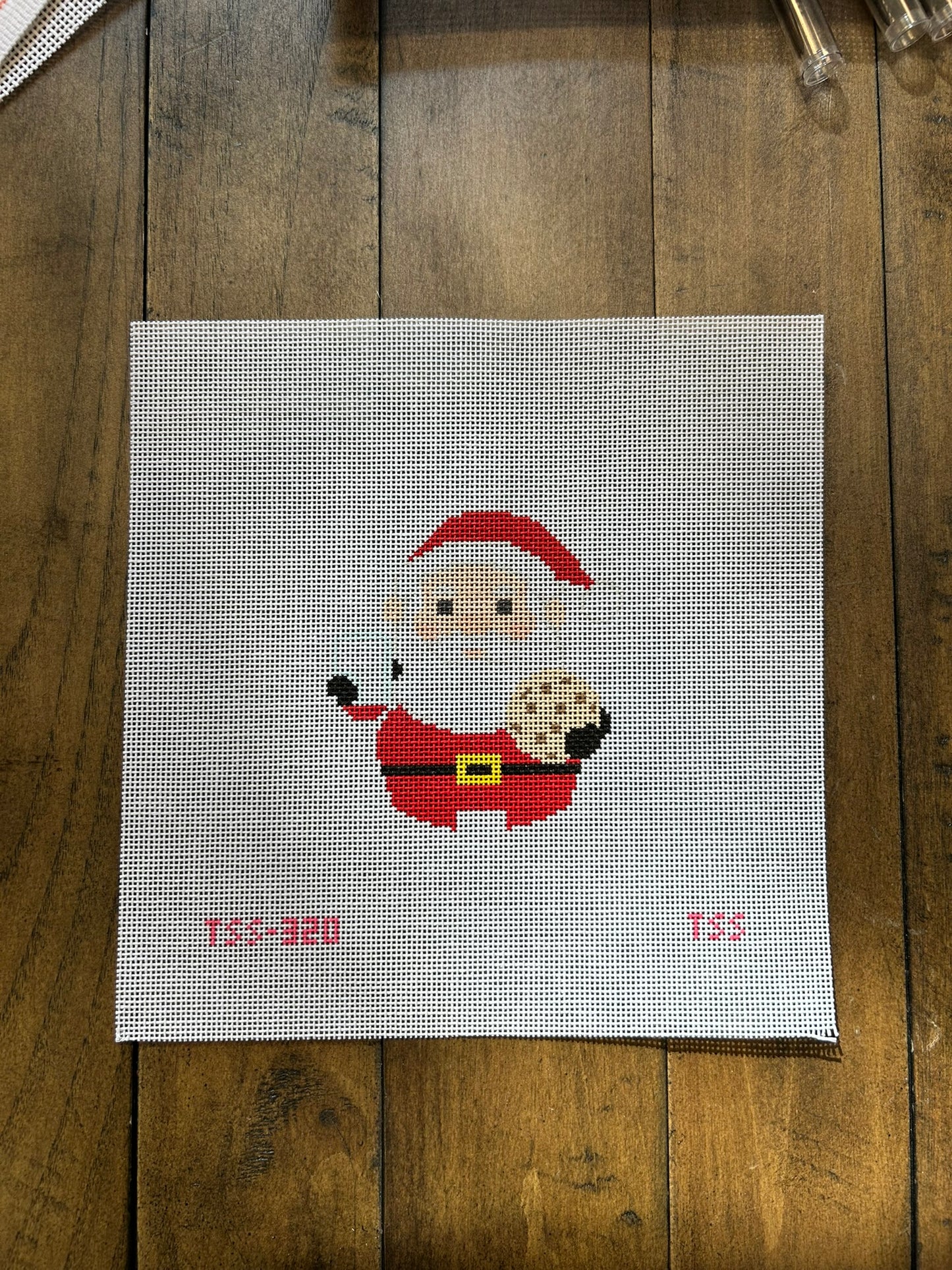 Cookies and Milk Santa