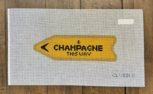 Champagne This Way - Pink or Green