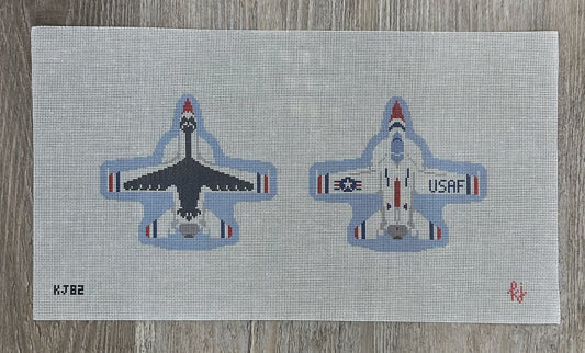 2 Sided Thunderbird Plane