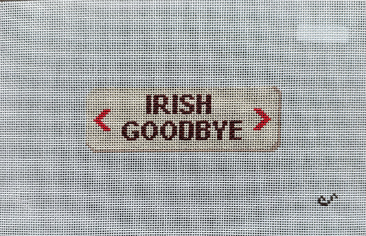 Irish Goodbye Exit Sign