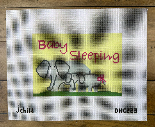 Baby Sleeping Elephant