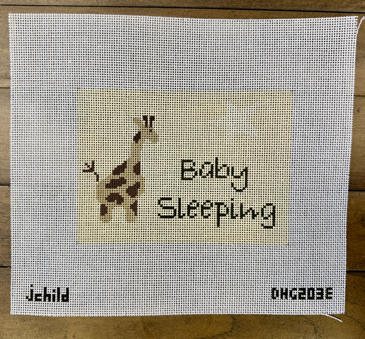 Baby Sleeping Giraffe