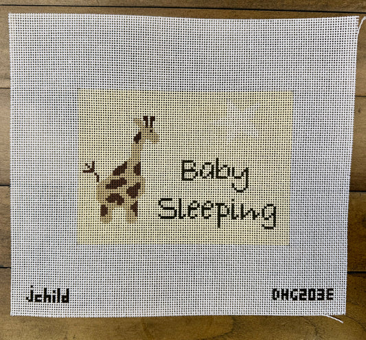Baby Sleeping Giraffe