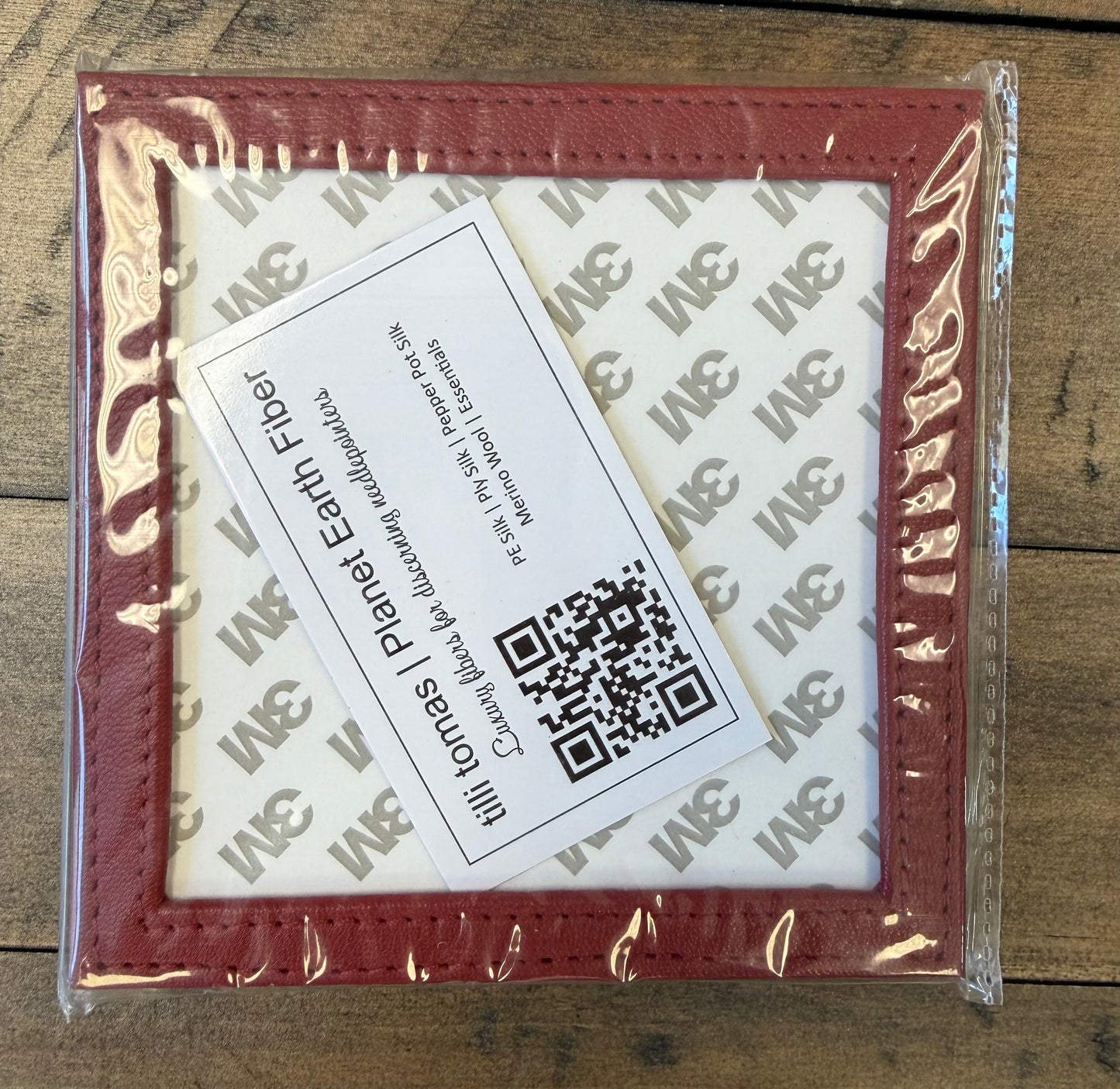 KCN Self-finishing Leather Picture Frame w/ Kick Stand