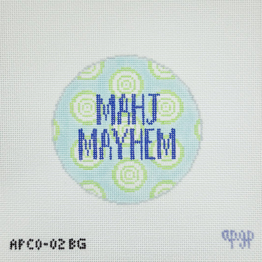 Mahjong Mayhem Blue and Green