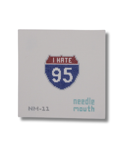 I Hate Interstate 95 Canvas