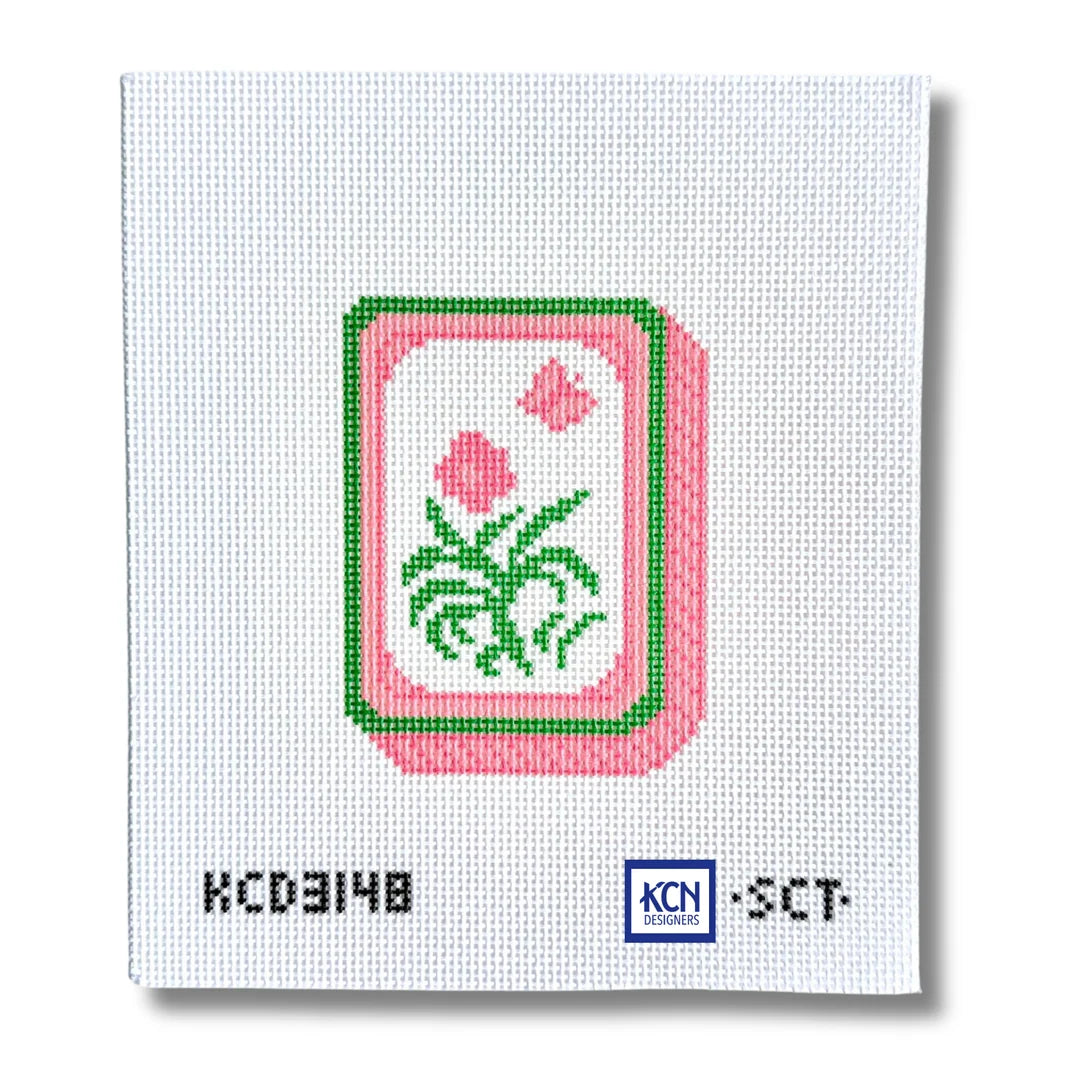 Mahjong Flower Tile